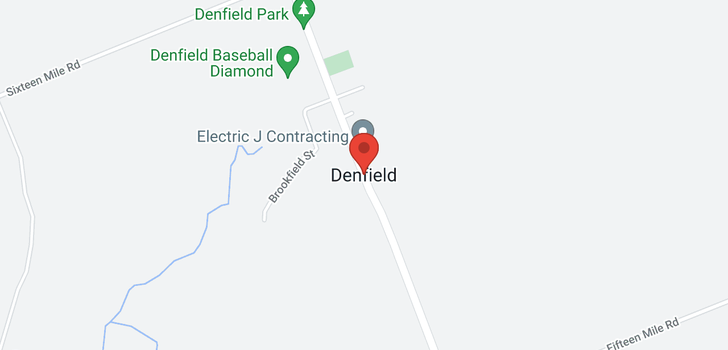 map of 23872 DENFIELD ROAD